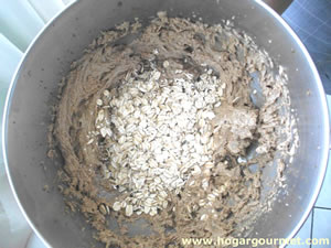 Preparación de las galletas de avena caseras