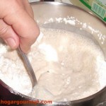 Mezcla de harina con levadura
