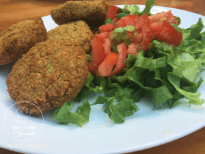 Falafel cocinado